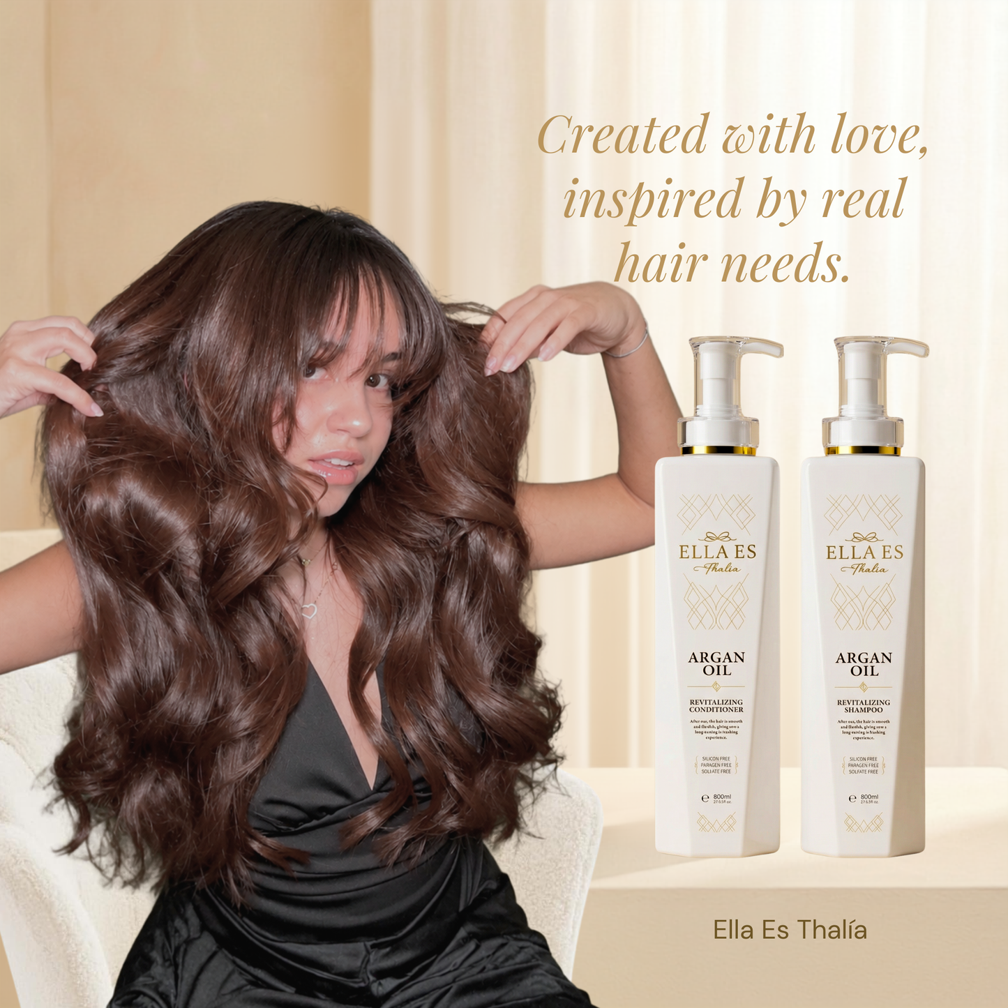 Ella es Thalia - Argan Oil Revitalizing Shampoo & Conditioner